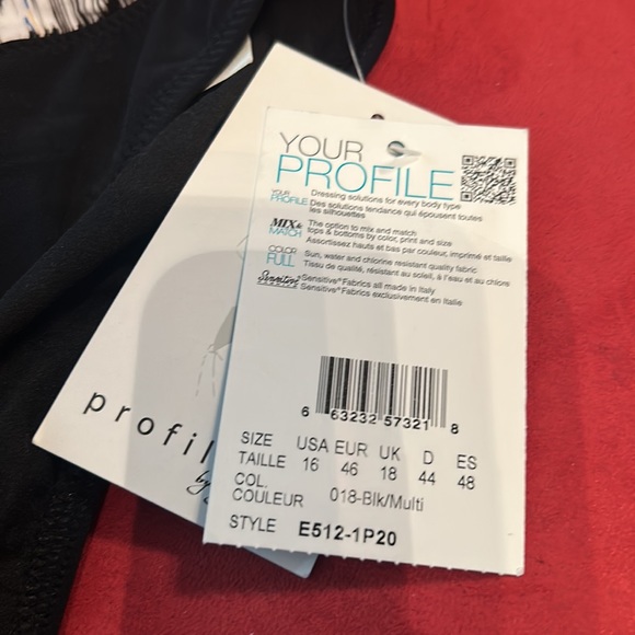 Two piece halter style tankini size 16. - Picture 4 of 4